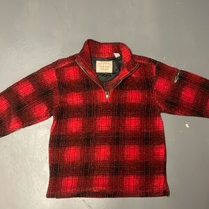 Flannel Quarter ZipUp (Heavy Duty)
